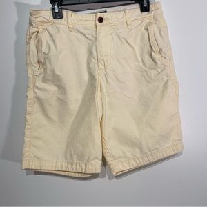 Abercrombie and Fitch Light Yellow Shorts